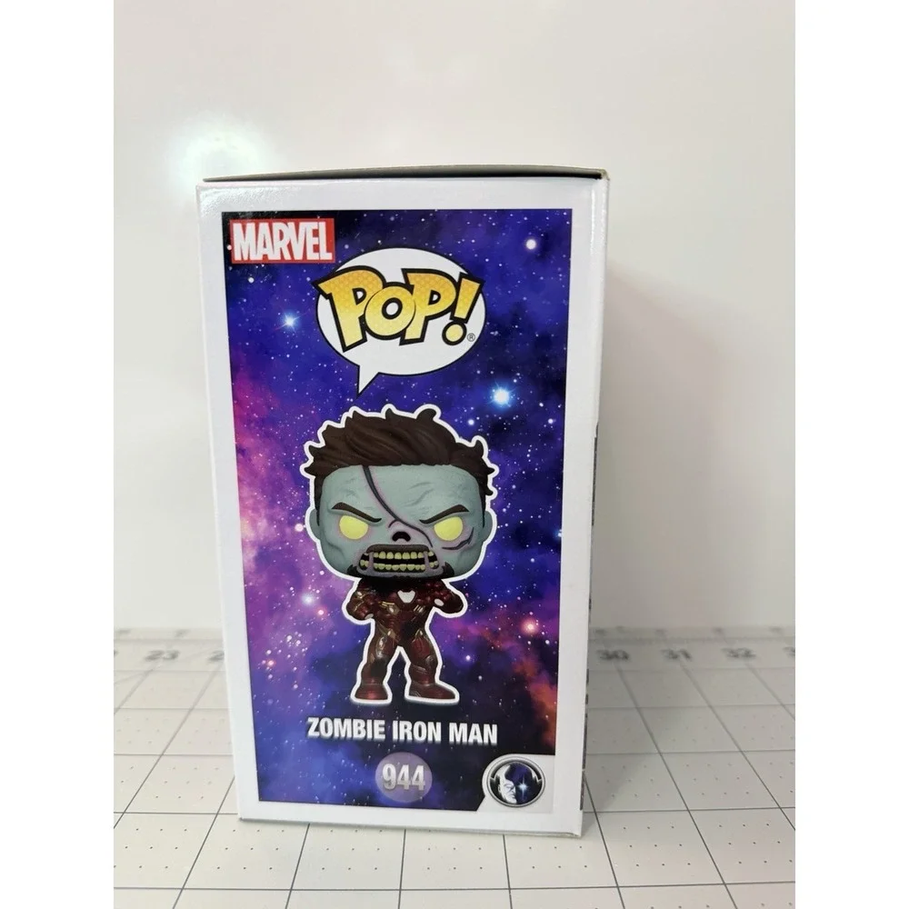 Funko‎ Pop Marvel What If Zombie Iron Man #944 Bobble-Head Vinyl Figure New